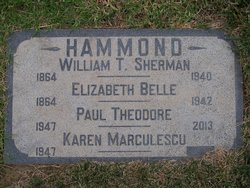  William Tecumseh Sherman Hammond