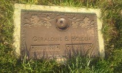 Geraldine Butts Holden (1925-2005)