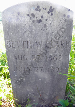  Elizabeth W. “Bettie” Clark