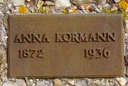  Anna <I>Krenske</I> Kormann
