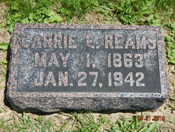  Carrie Elizabeth Reams
