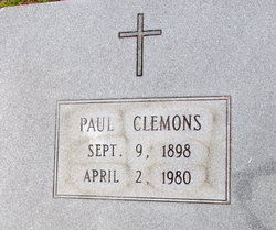 Paul Clemons (1898-1980)