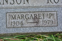  Margaret P. <I>Roller</I> Bezanson