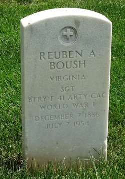 Sgt Reuben A. Boush