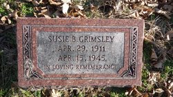  Susie B. <I>Boots</I> Grimsley
