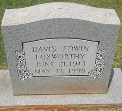 Davis Edwin Foxworthy