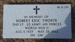 2LT Robert Eric Thorpe