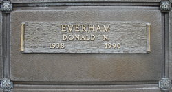  Donald N Everham