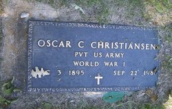  Oscar C Christiansen