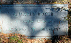  Alice Marie <I>Archer</I> Boyce