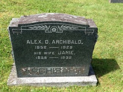  Alexander David Archibald