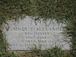  Sumner E Alexander
