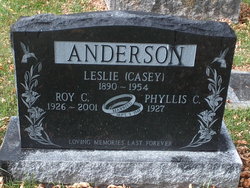  Leslie “Casey” Anderson