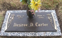  Desiree Diane Carter