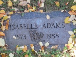  Isabel <I>Miller</I> Adams