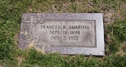  Frances B. <I>Vilsack</I> Ambrose