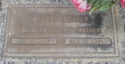 Betty Josephine Graham Lester (1931-2003)
