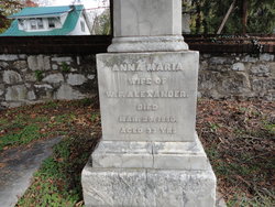  Anna Maria Thomasina Blackburn <I>Washington</I> Alexander