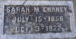 Sarah Matilda Perry Chaney (1858-1922)