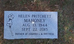  Helen E <I>Pritchett</I> Mahoney