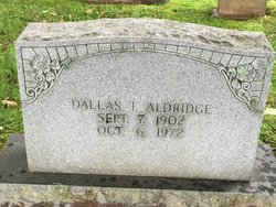  Dallas T Aldridge