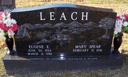  Eugene E “Gene” Leach