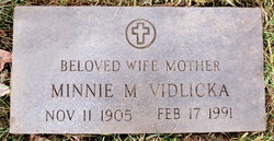  Minnie Marie <I>Tiscavitch</I> Vidlicka