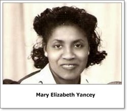  Mary Elizabeth <I>Yancey</I> Davis