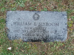 PFC William Ernest Slyboom