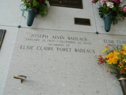  Joseph Alvin Badeaux Sr.