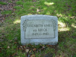  Elizabeth <I>Schutter</I> Knies