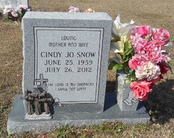  Cindy Jo <I>McAdory</I> Snow