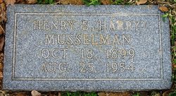  Henry E. “Harry” Musselman