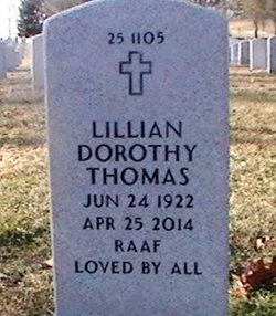  Lillian Dorothy <I>Claridge</I> Thomas