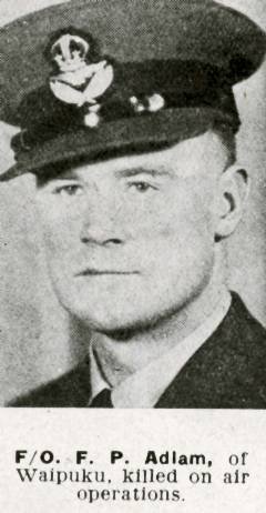 Flight Lieutenant Frank Percival Adlam
