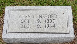 Glen Lunsford (1899-1964)