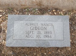  Aubrey Manes Gideon