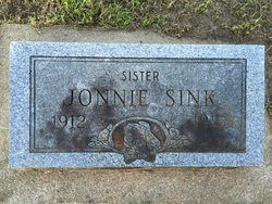 Jonnie Sink (1912-1915) - Find A Grave Memorial