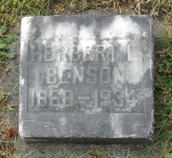  Herbert Leslie Benson