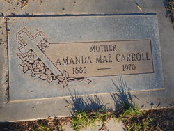  Amanda Mae <I>Manning</I> Carroll