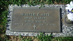  Walter E. Abel