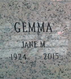  Jane Mary <I>St. Amand</I> Gemma