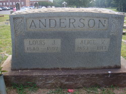 Alice V. Anderson (1853-1917) - Find a Grave Memorial