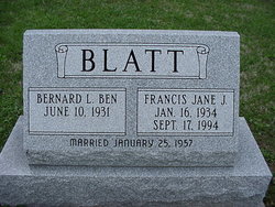  Bernard Leroy Blatt