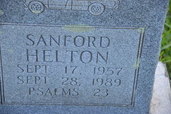Sanford Helton (1957-1989)
