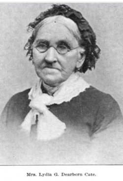 Lydia Gilman Dearborn Cate (1802-1901)