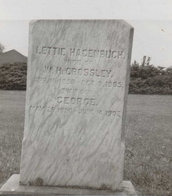  Mary Lettie <I>Hagenbuch</I> Crossley