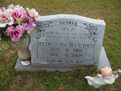  Mildred Maureen <I>Jones</I> Davis