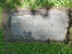  Myrtle Ellen <I>Olson</I> Anderson