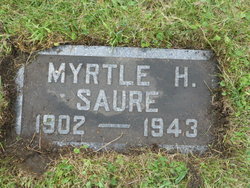  Myrtle H. <I>Headman</I> Saure